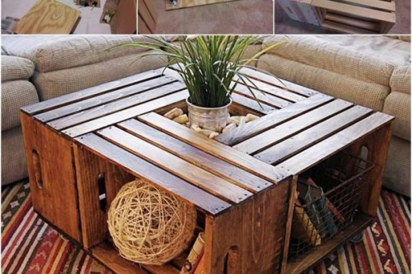 Round coffee table decor pinterest