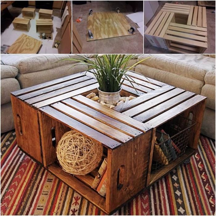 Round coffee table decor pinterest