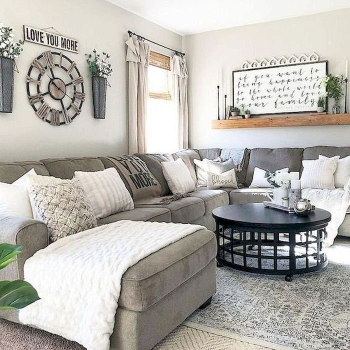 Farmhouse wall decor for living room