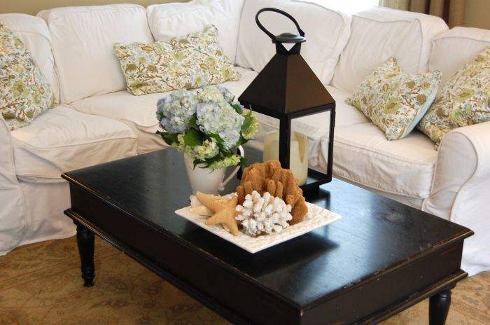 Decor for coffee table pinterest