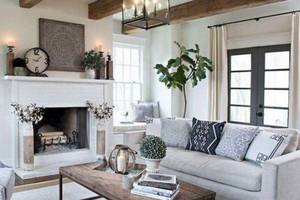 Farmhouse wall decor for living room