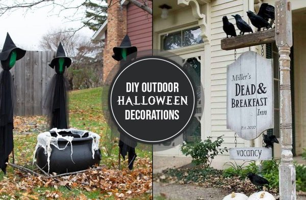 Diy halloween table decor