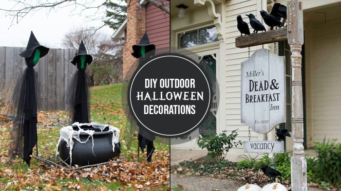 Diy halloween table decor