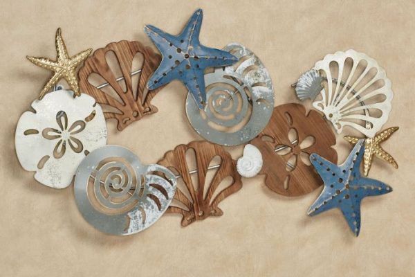 Sea shell wall decor