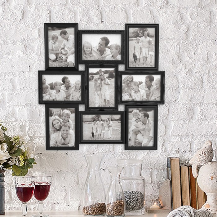 Frames on wall decor