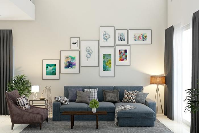 Best wall decor for living room