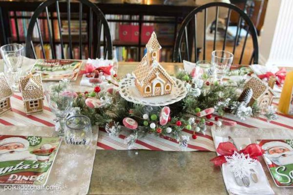 Christmas brunch table decor ideas