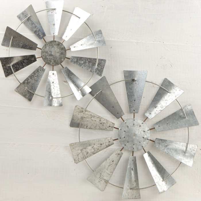 Large windmill wall decor