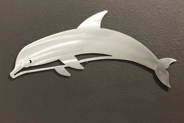 Wall metal decor dolphin dolphins whales sharks