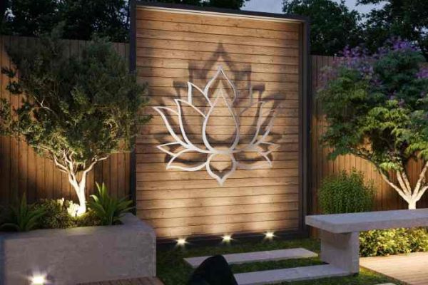 Metal wall art decor outdoor