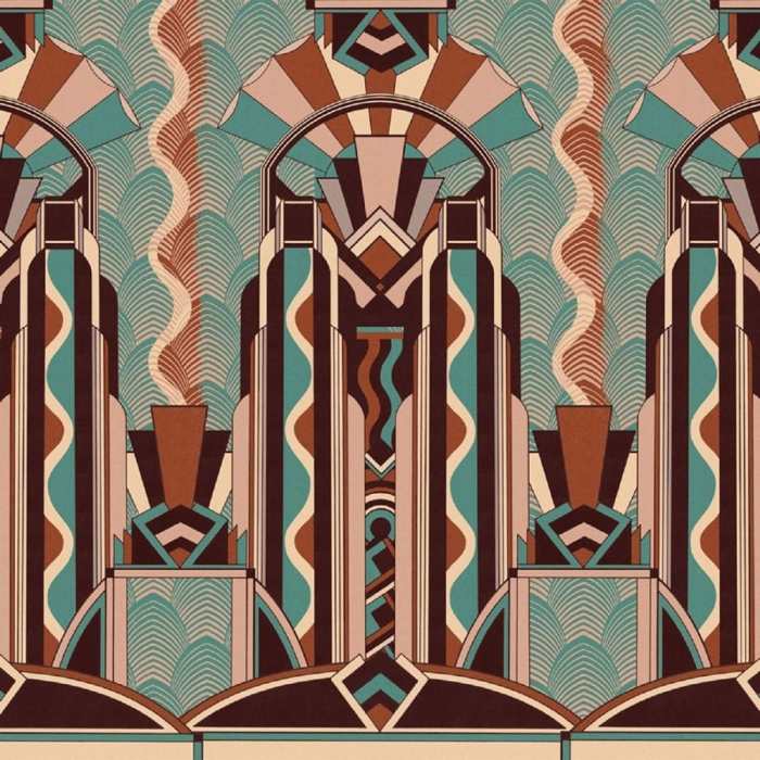 Art deco wall decor