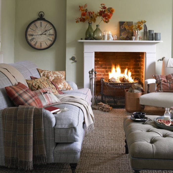 Fall living room decor ideas