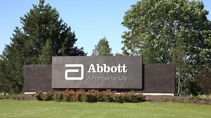 Abbott labs stock price