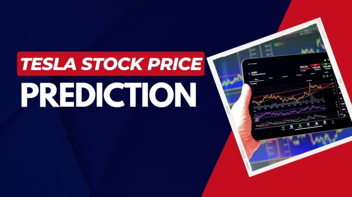 Tesla stock price predictions