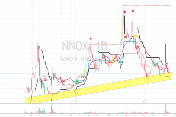 Nnox stock price